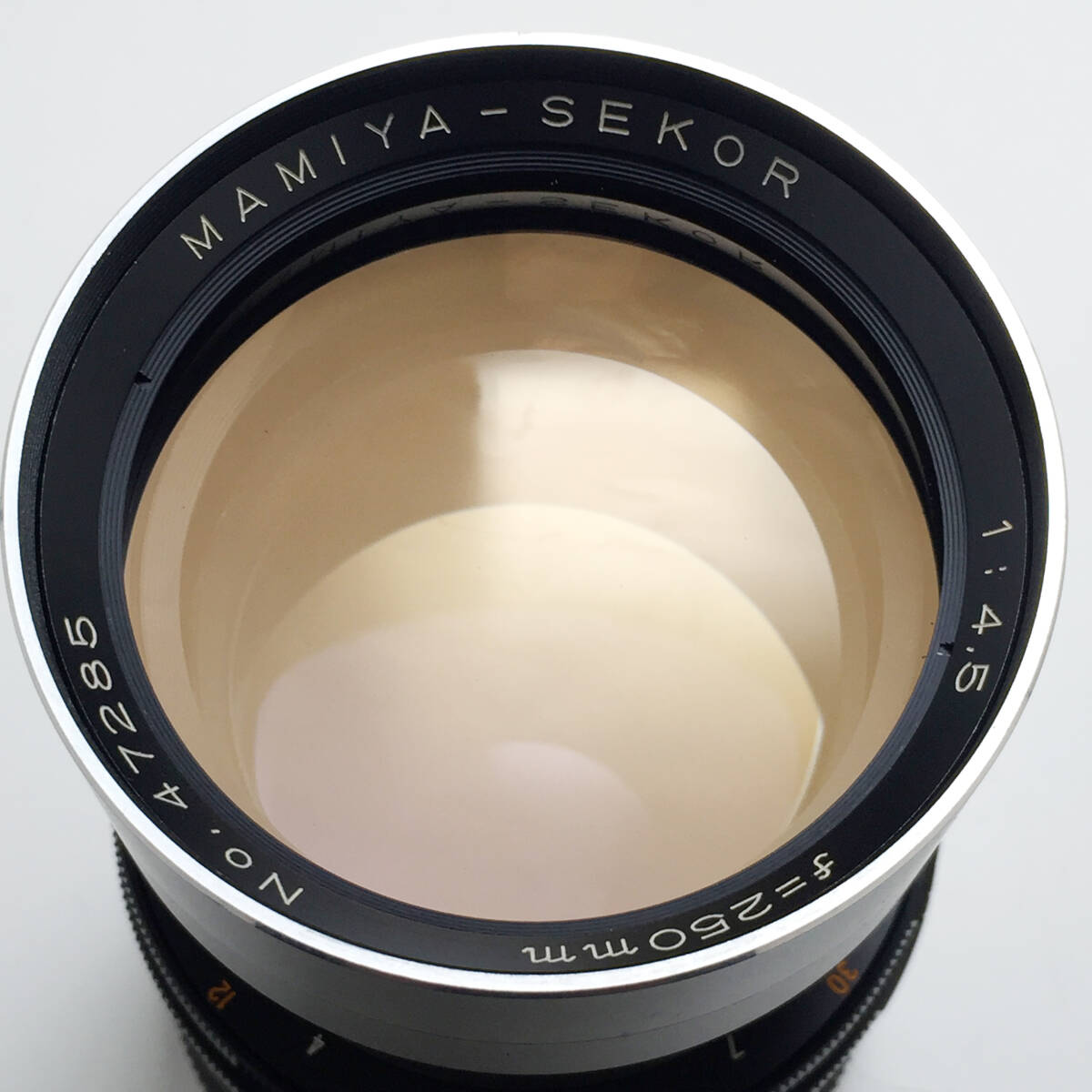Mamiya マミヤ RB用 セコール 250mm F4.5 現状の画像4