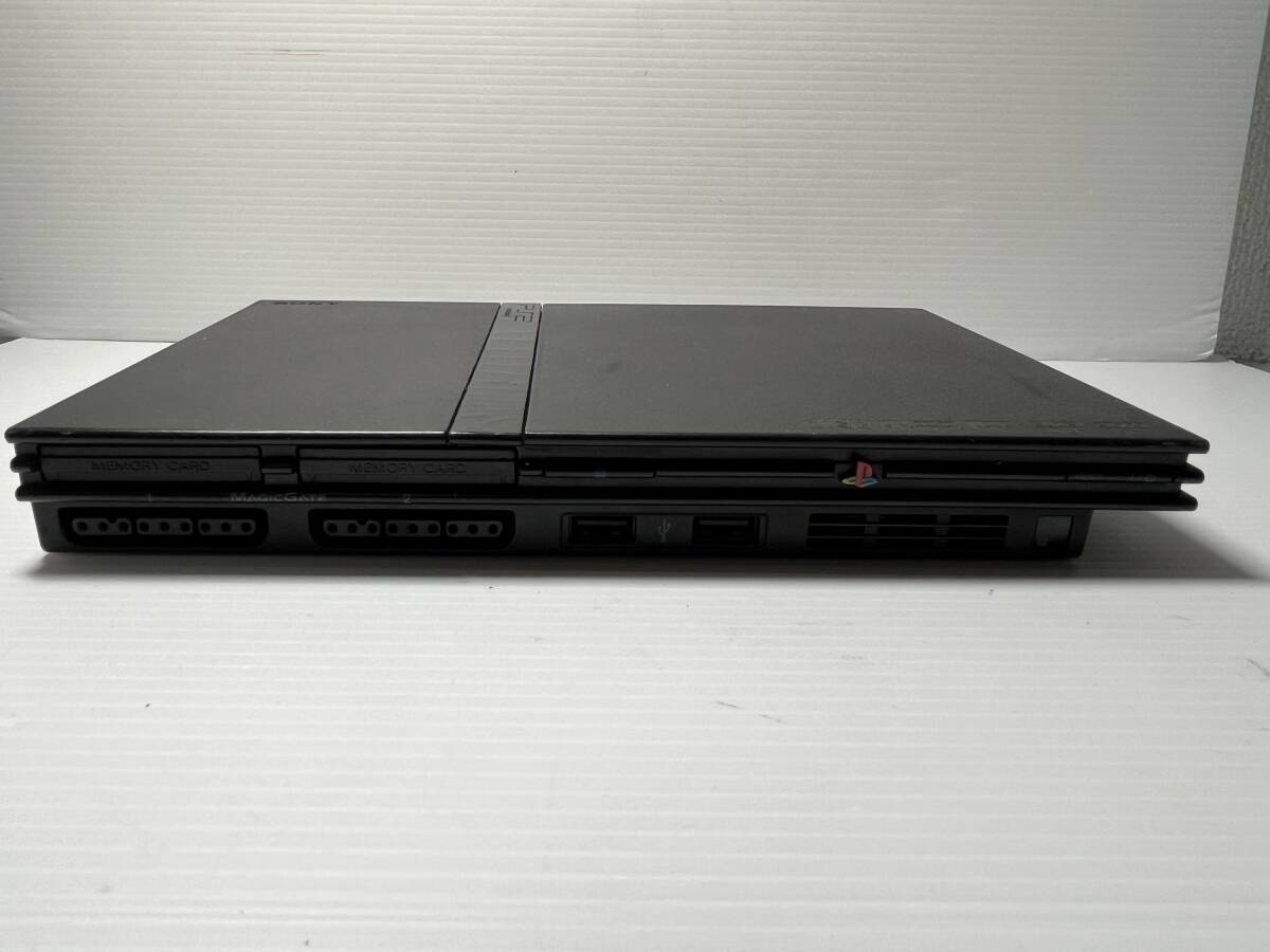 SONY 薄型PS2 SCPH-75000 黒　本体のみ　ジャンク品_画像3