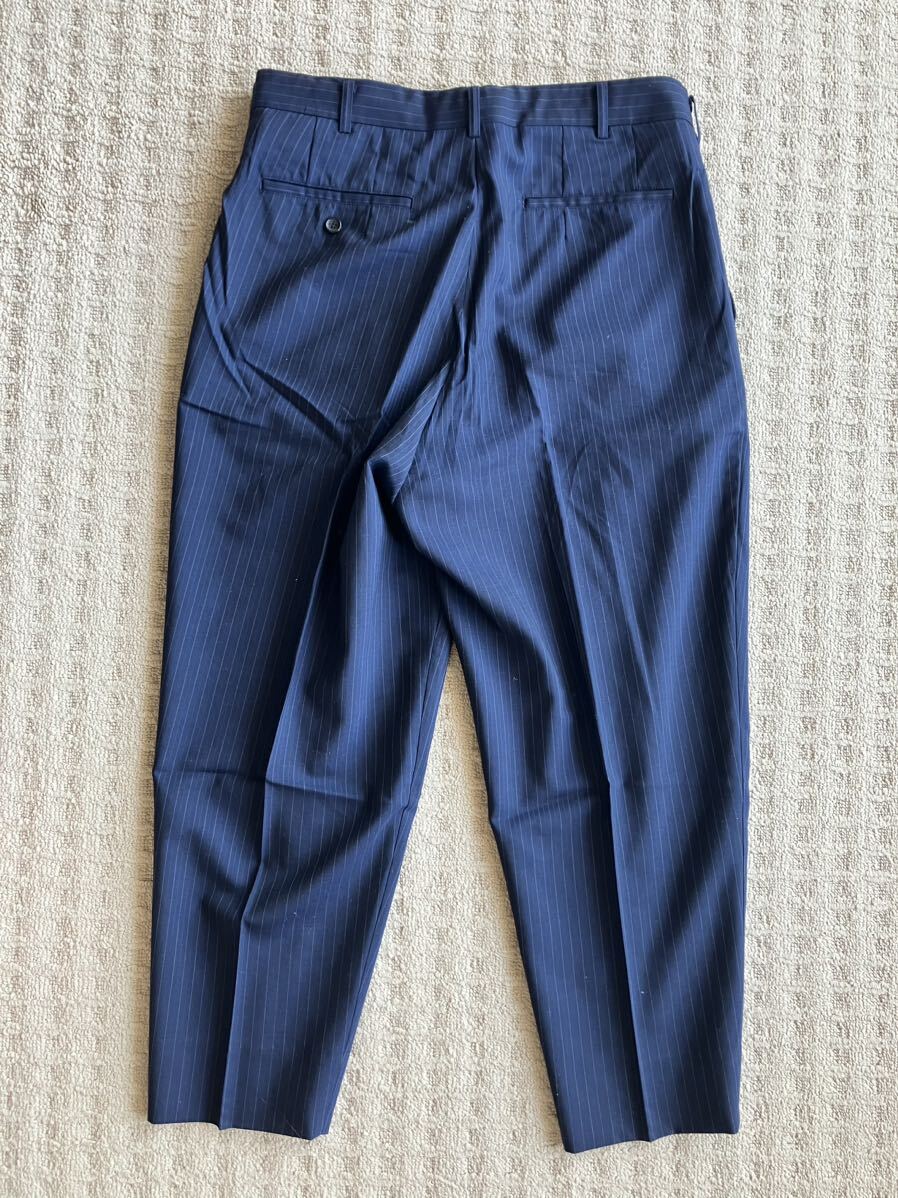 comme des garcons homme plus コムデギャルソンオムプリュスの22SS 縮絨シワ加工 タックスラックス_画像2