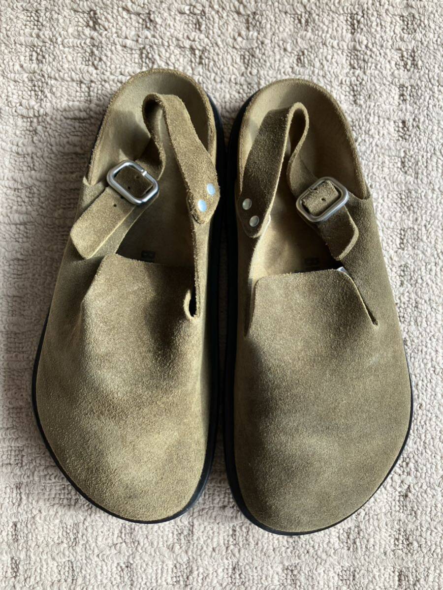 JIL SANDER x BIRKENSTOCK berlin olive 40 ジルサンダー ビルケンシュトック 付属品完備 ルーシー ルーク メイヤー_画像2