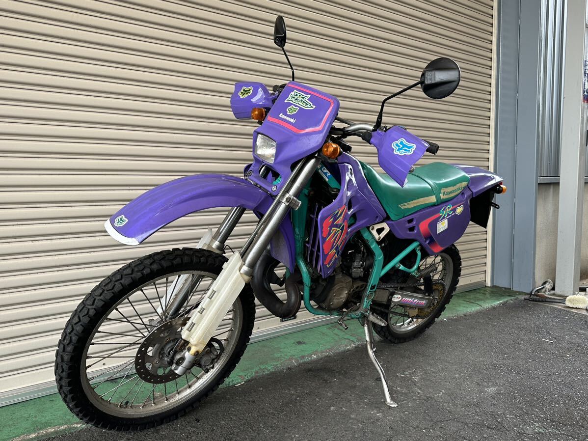 ★【自賠責令和6年6月】乗り出しok♪ カワサキ /KDX125SR /DX125A-008 ***/26148 km/売り切り♪1円スタート♪土日引渡しok♪の画像1