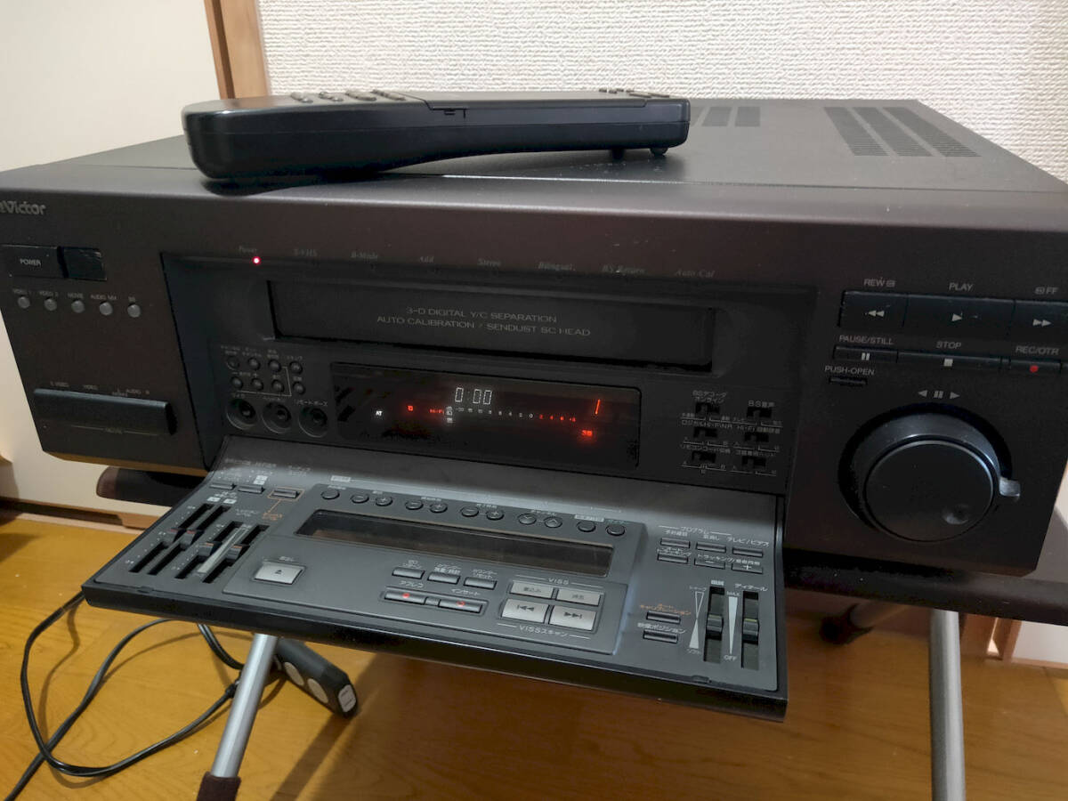 ★ジャンク★ビクター Victor HR-X1 S-VHS ビデオデッキの画像2