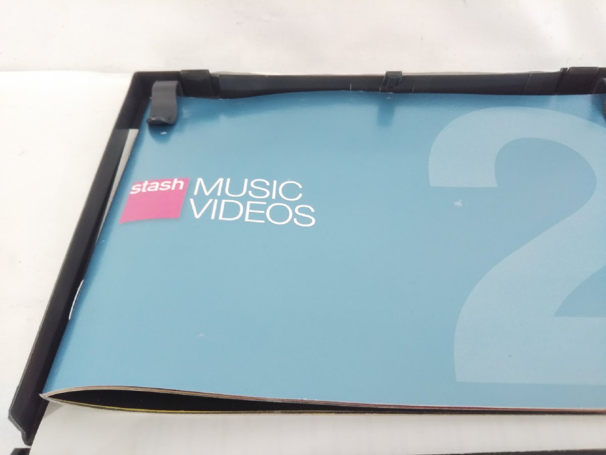 STASH MUSIC VIDEOS COLLECTION 1-2 DVD 再生未確認 ジャンク2本まとめセット ジャンク品【1円スタート】の画像6