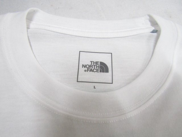 THE NORTH FACE ノースフェイス WATER COLOR TEE ウォーターカラーティー Tシャツ シロ NT32154 中古品 ★4948の画像3