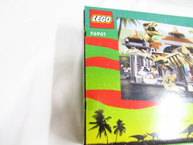 未開封 LEGO ジュラシック・ワールド ビジターセンター Tレックスとラプトルの襲来 76961 ■4996の画像8