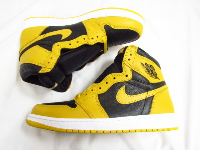 未使用 NIKE AIR JORDAN1 HIGH OG Pollen 555088-701 ナイキ エアジョーダン 27.5cm BOXつき 未使用品 ★130197_画像2