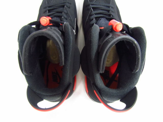 未使用 NIKE AIR JORDAN6 BLACK INFRARED ナイキ エアジョーダン インフラレッド 384664-060 28.0cm BOX有り 未使用品 ★130248の画像6