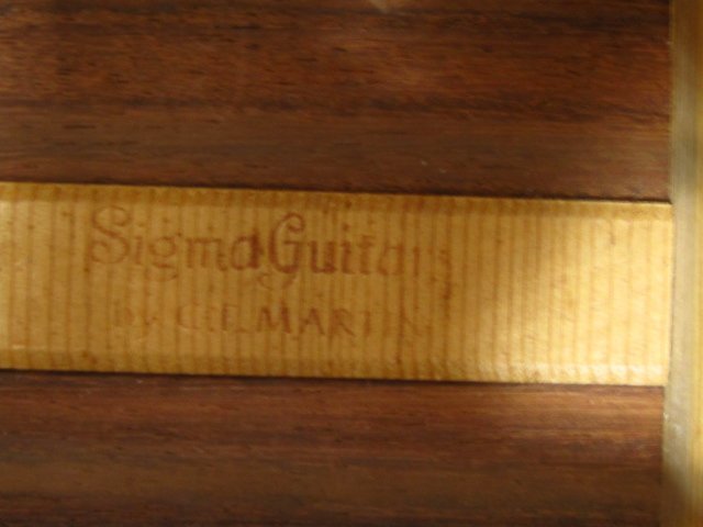 Sigma Guitars by C.F.Martin SHD-28 シグマ マーチン ハードケース付き 動作確認済み 中古品 ◆5163の画像7