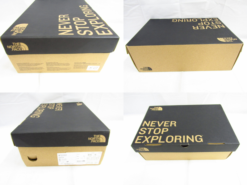 THE NORTH FACE Evolve Runner ノースフェイス イヴォルブランナー グレー 27.5cm BOX 付き 中古品 ◆130203_画像10