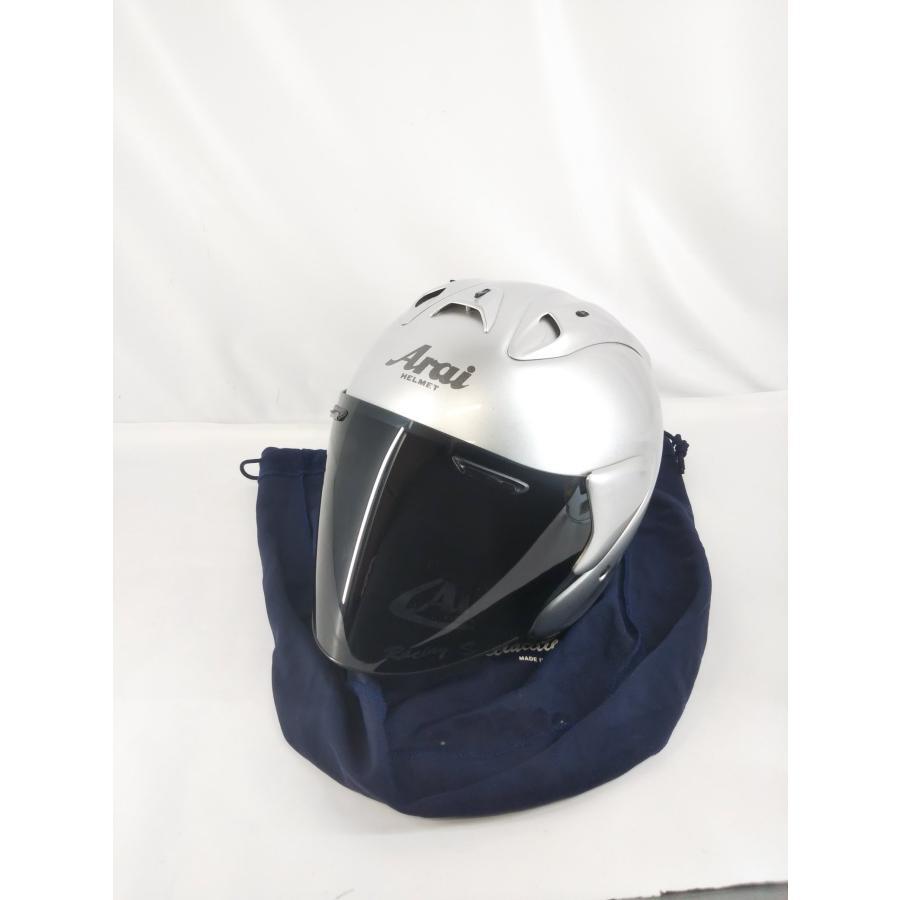 Arai ARAI SZ-RAM3 55-56cm jet helmet smoked shield silver preliminary shield attaching 