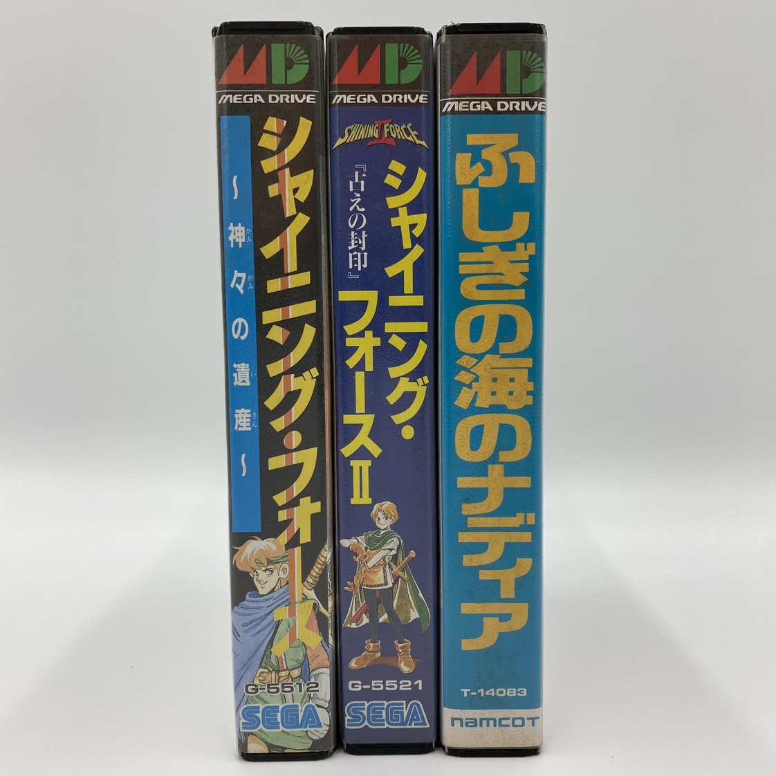 ko0424/11/17 1円～ 動作未確認 現状品 メガドライブ MEGA DRIVE ふしぎの海のナディア シャイニング・フォースII 古えの封印/神々の遺産の画像9