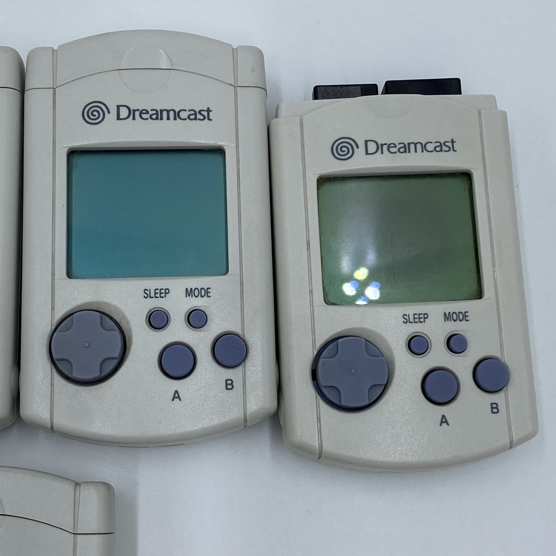 ko0424/14/24 1円～ 動作確認&初期化済 Dreamcast ドリームキャスト ビジュアルメモリ ホワイト HKT-7000 DC SEGA セガの画像3