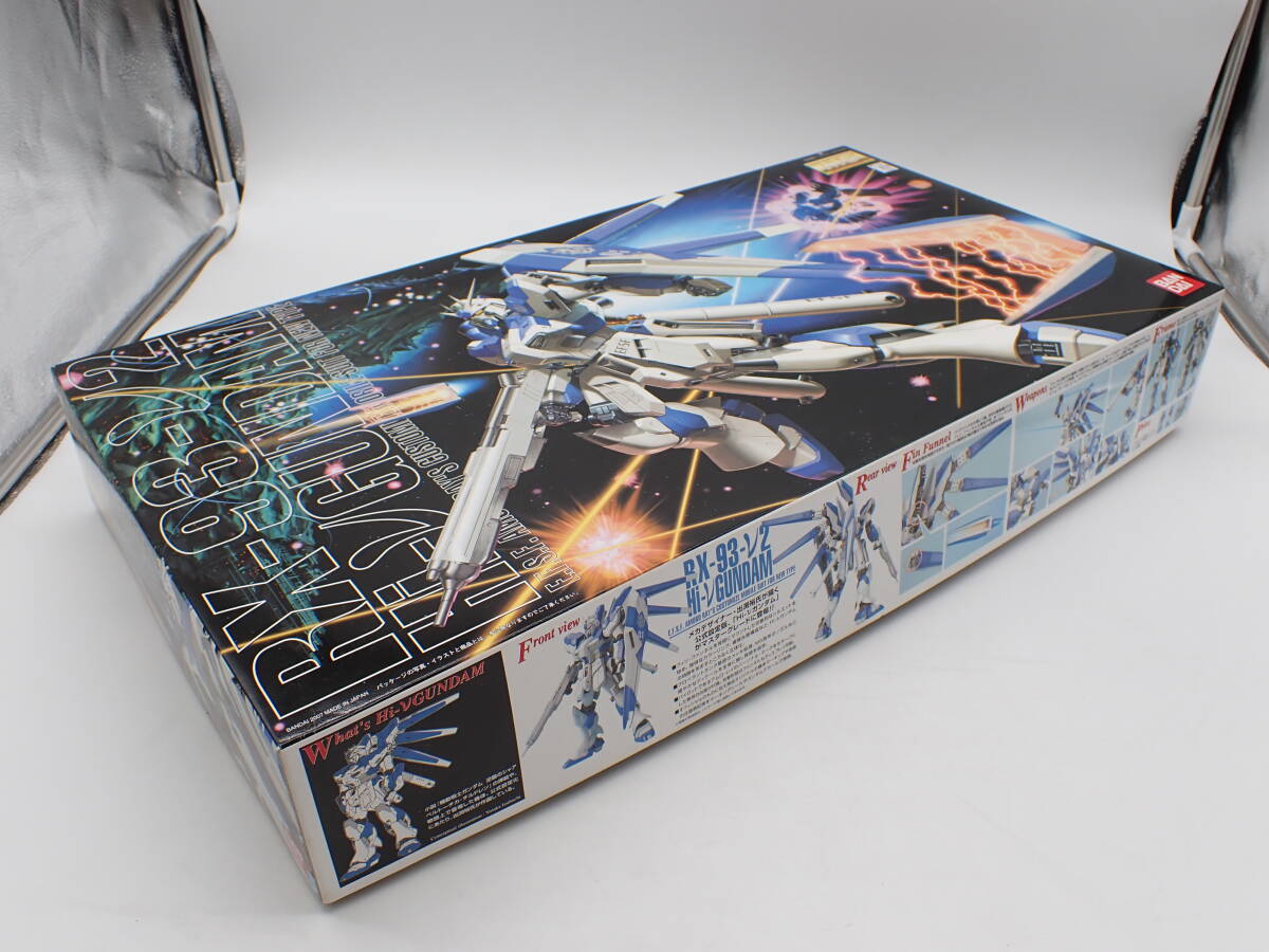 ha0404/01/34　未組立　バンダイ　機動戦士ガンダム 逆襲のシャア ベルトーチカ・チルドレン　MG　1/100　RX-93-ν2 Hi-ニューガンダム _画像2