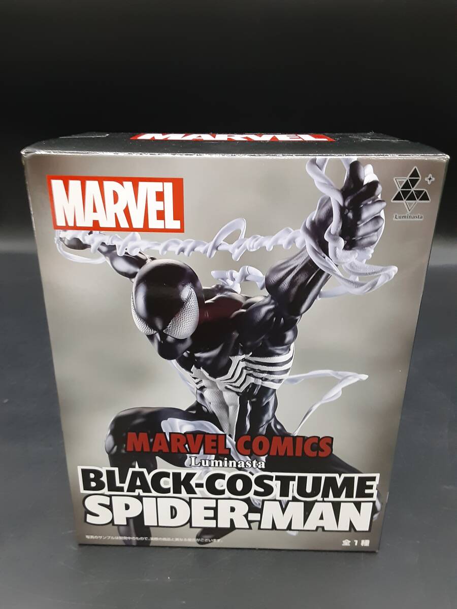 ta0406/06/29 unopened MARVEL COMICS Luminasta black costume Spider-Man 