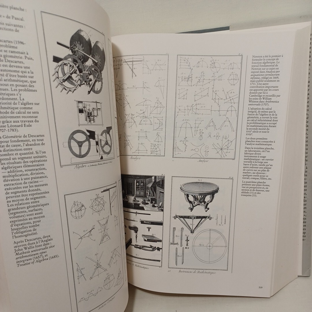 洋書　『百科全書』ディドロ　ダランベール「L'Encyclopdie Diderot et d'Alembert : Planches et commentaires」仏語　イラスト　哲学_画像3