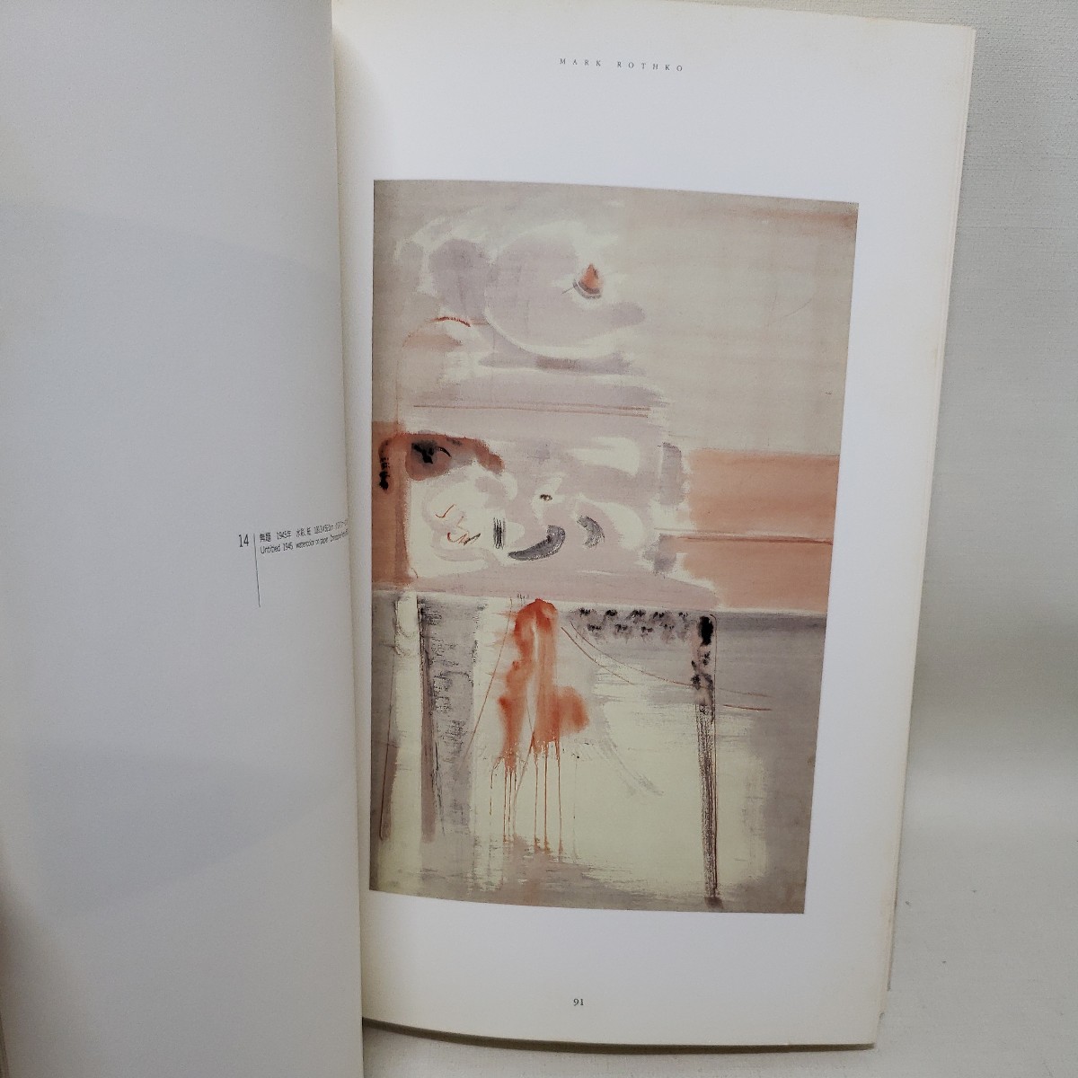 「図録　マーク・ロスコ展　Mark Rothko」 川村記念美術館 : デイビィッド・アンファム　カラー・フィールド・ペインティング色面抽象_画像7