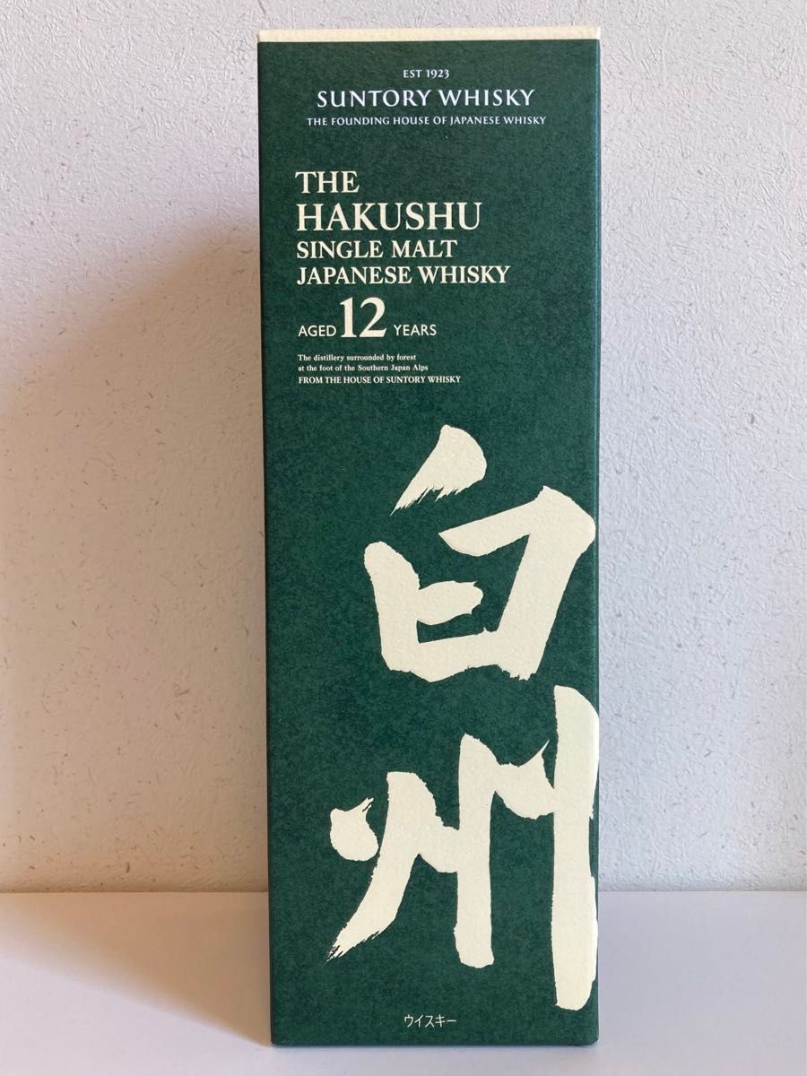 サントリー 白州12年  シングルモルトウイスキー   700ml   1本　白州