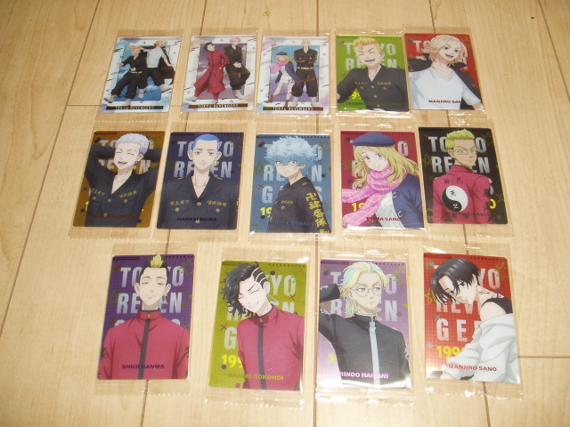 東京リベンジャーズ ウエハースカード天竺編１４種（箔押３種・ノーマル１１種：出品事項要確認）_画像1