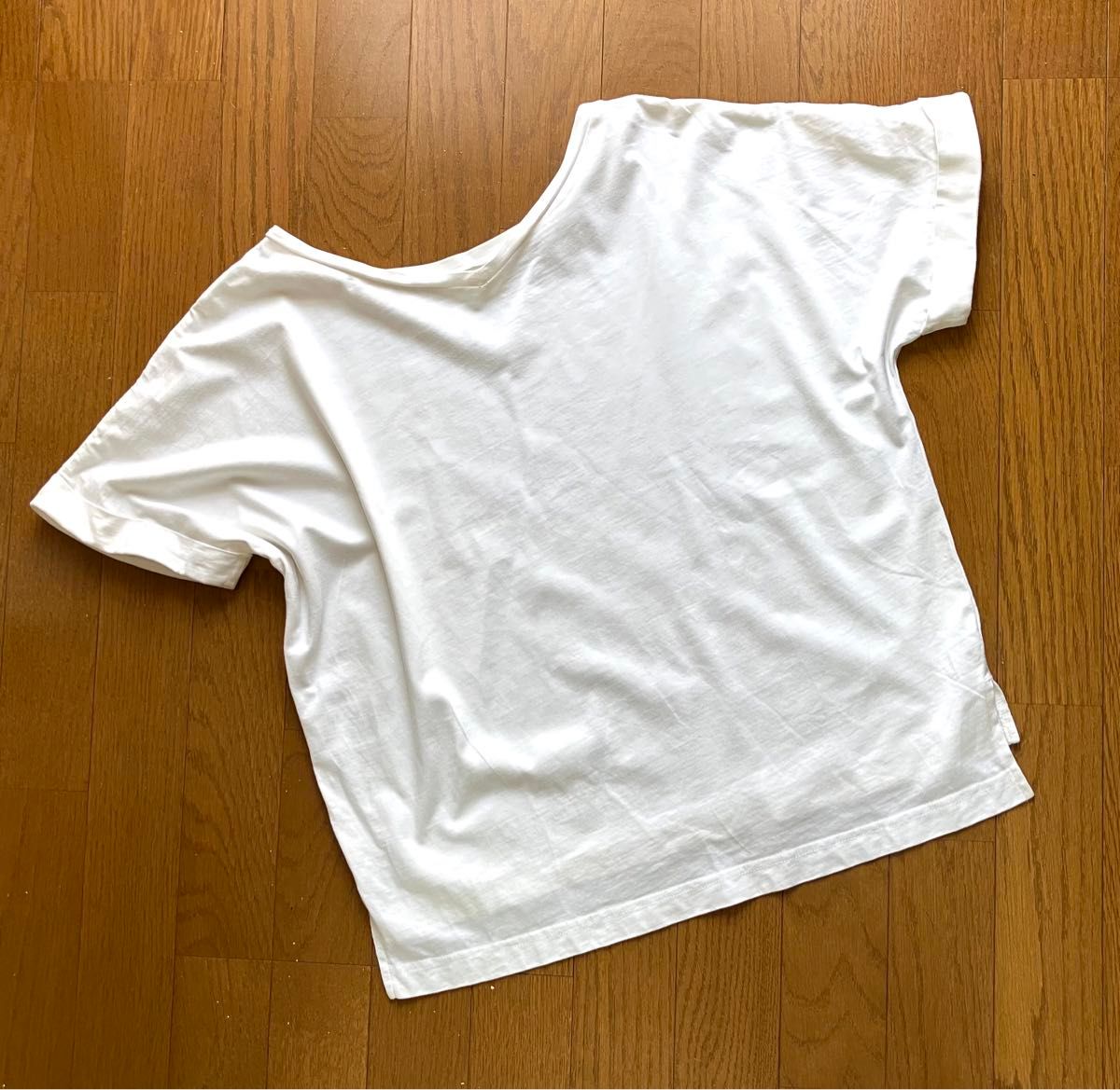 OPAQUE.CLIP  白　半袖　Tシャツ　コットン100%  40／Lサイズ  オペークドットクリップ