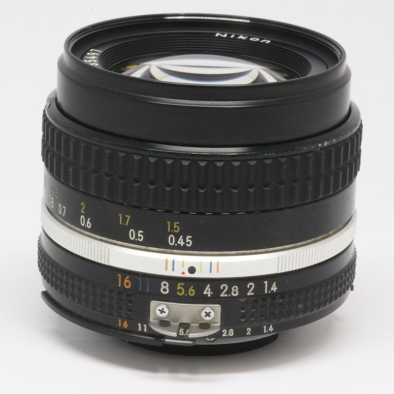 Nikon ニコン Ai 50mm F1.4S レンズ （質屋 藤千商店）の画像2