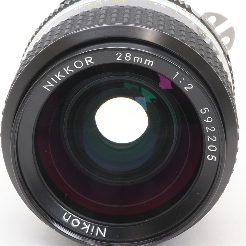 美品！ Nikon ニコン Ai 28mm F2S レンズ （質屋 藤千商店）_画像6