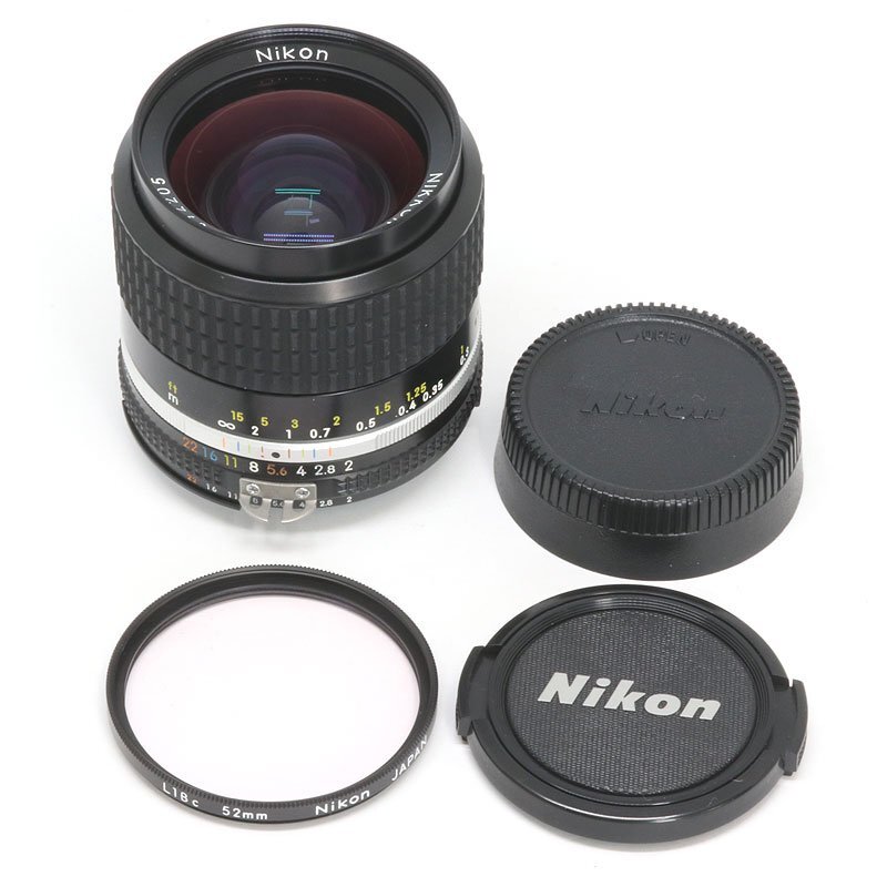 美品！ Nikon ニコン Ai 28mm F2S レンズ （質屋 藤千商店）