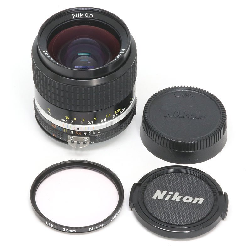 美品！ Nikon ニコン Ai 28mm F2S レンズ （質屋 藤千商店）_画像1