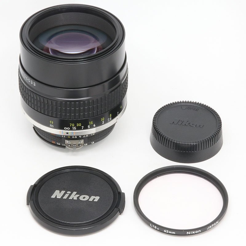 17000円 美品! Nikon ニコン Ai 105mm F1.8S レンズ (質屋 藤 17000円 美品! Nikon ニコン Ai 105mm F1.8S レンズ (質屋 藤