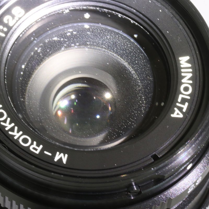 難有！ 外見美品！ MINOLTA ミノルタ CLE 28ｍｍ F2.8 レンズ（質屋 藤千商店）の画像10