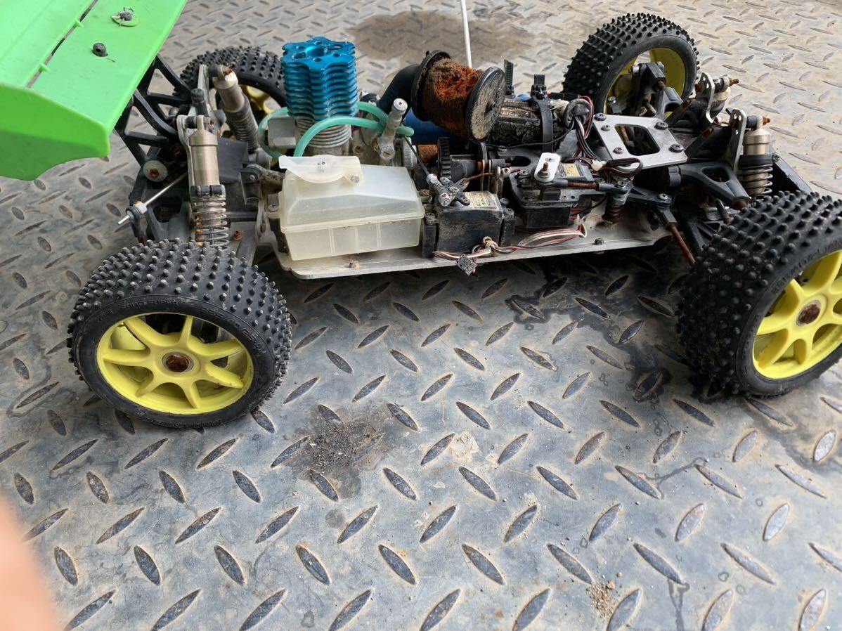  junk Manufacturers unknown engine radio controlled car present condition goods 