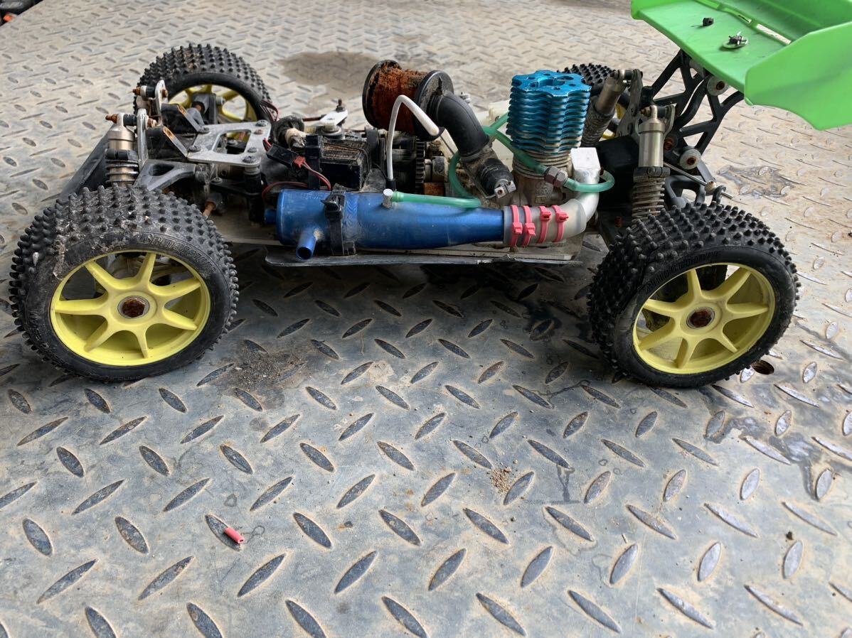  junk Manufacturers unknown engine radio controlled car present condition goods 