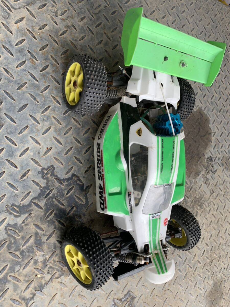  junk Manufacturers unknown engine radio controlled car present condition goods 