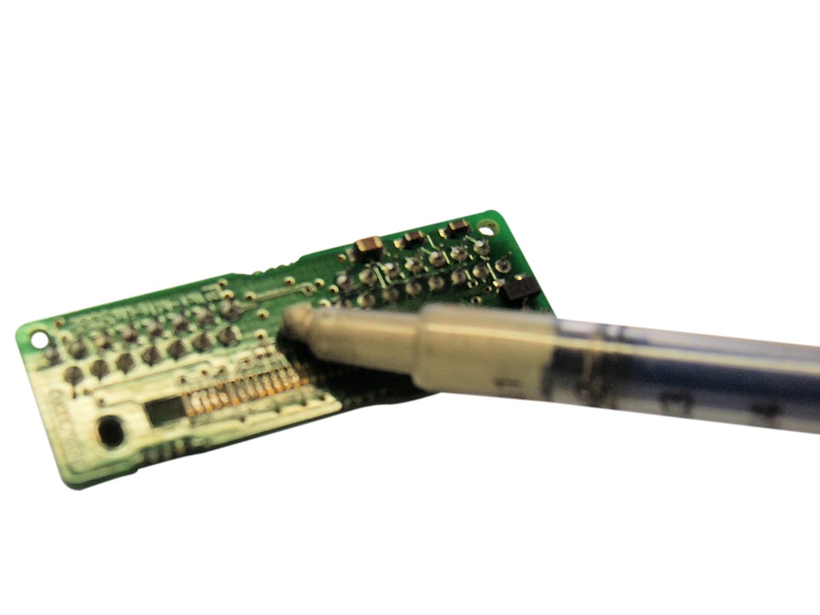 導電性接着剤 0.5ml 替針5本付 銀入導電剤 基板修理 熱線補修_画像2
