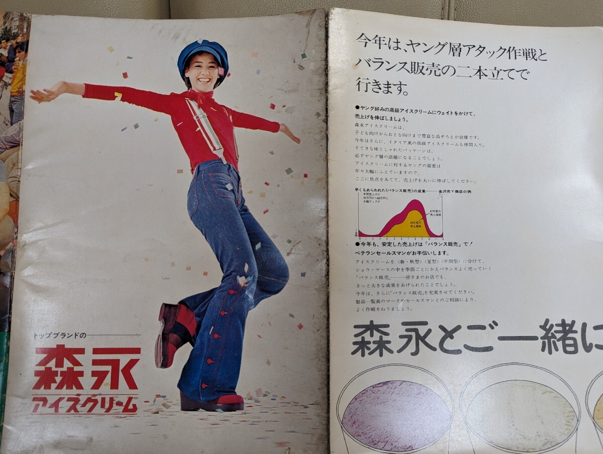 森永アイスクリーム キカイダー 広告 昭和レトロ アンティーク 冊子2つセットの画像4