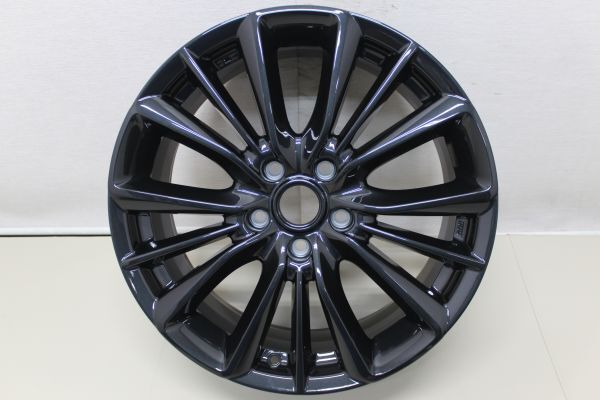 希少 未使用 マツダ MAZDA3 純正OP BBS 18インチ 7J +45 PCD 114.3 5穴 1台分 BBS製 鍛造 軽量 マツダ3 純正ホイール 純正アルミ 中古の画像2