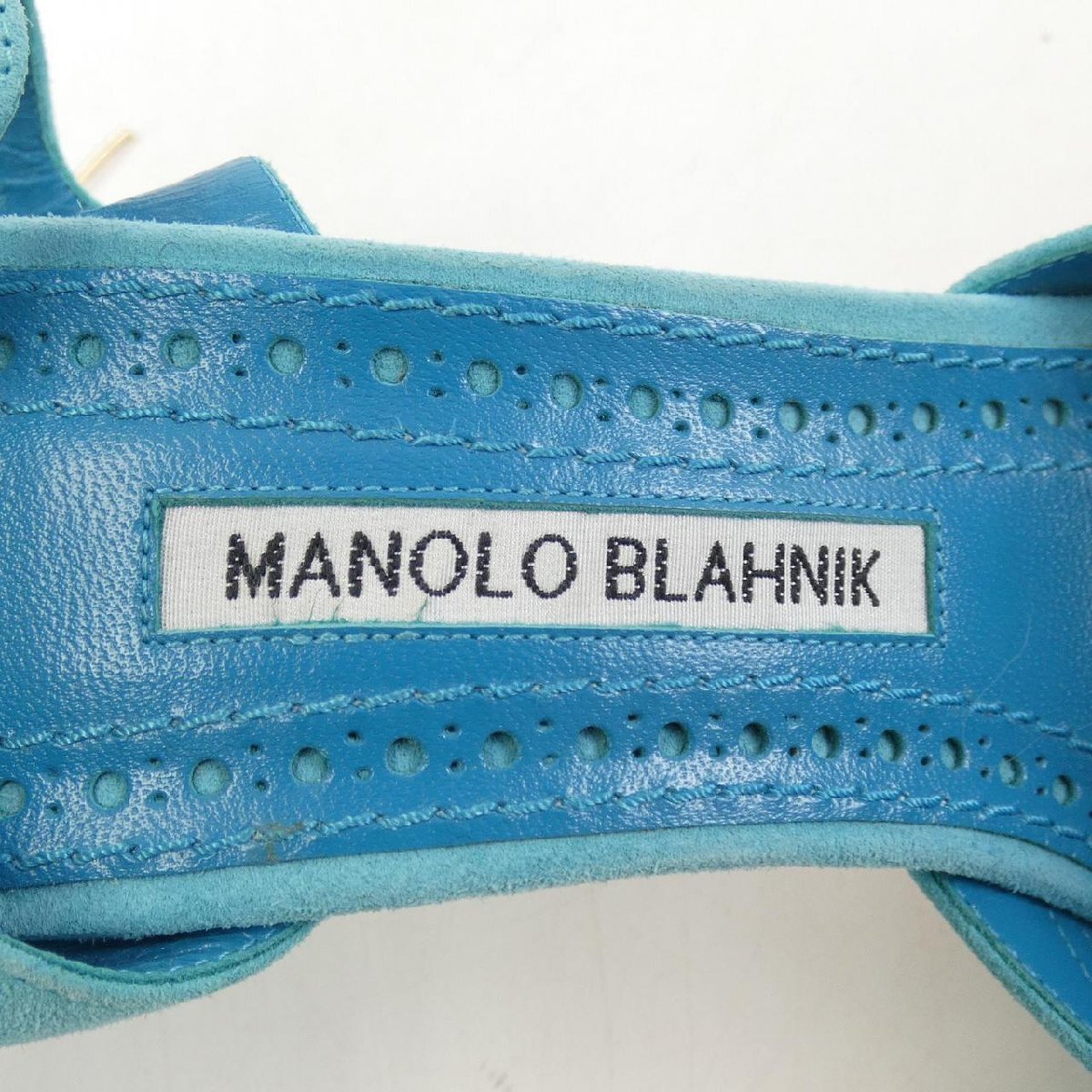 マノロブラニク MANOLO BLAHNIK パンプス_画像6