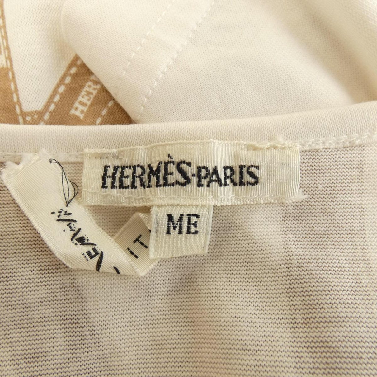 【ヴィンテージ】エルメス HERMES Tシャツ_画像4