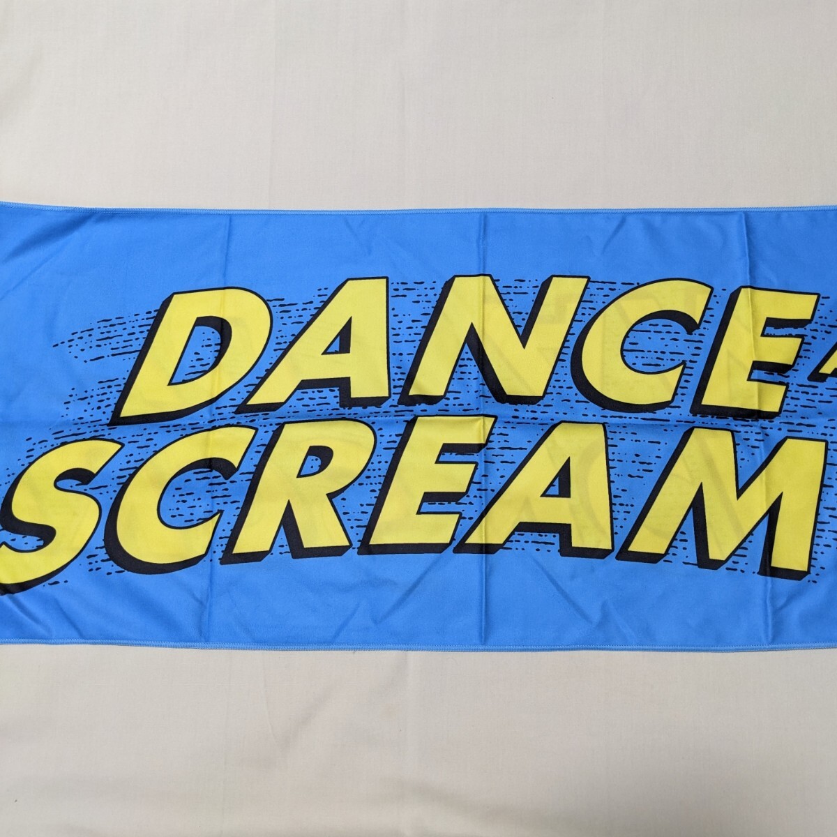 ☆PD28 新品 未使用 氣志團 早乙女光 タオル フェイスタオル 青 ブルー DANCE AND SCREAM ライブ フェス_画像2