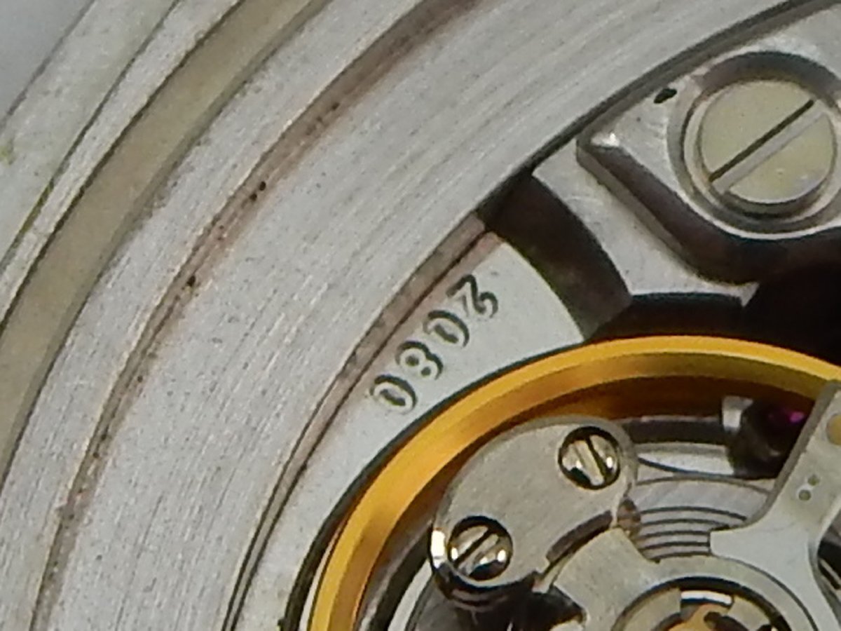 AP AUDEMARS PIGUET オーディマ・ピゲ 11Pダイヤ文字盤 ムーブメント 手巻き Cal 2080 ジャンク 2の画像9