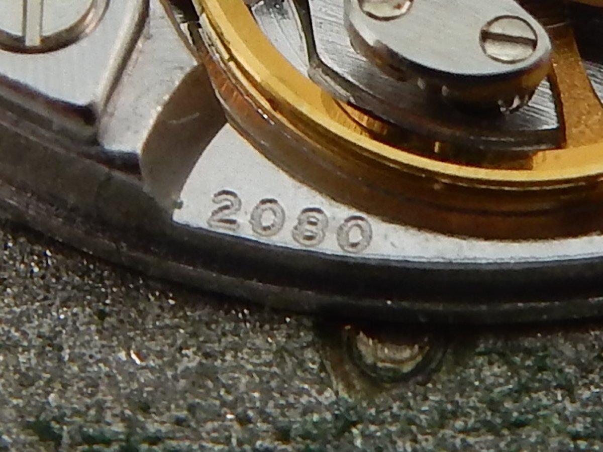 AP AUDEMARS PIGUET オーディマ・ピゲ 12Pダイヤ文字盤 ムーブメント 手巻き Cal 2080 ジャンク 3の画像9