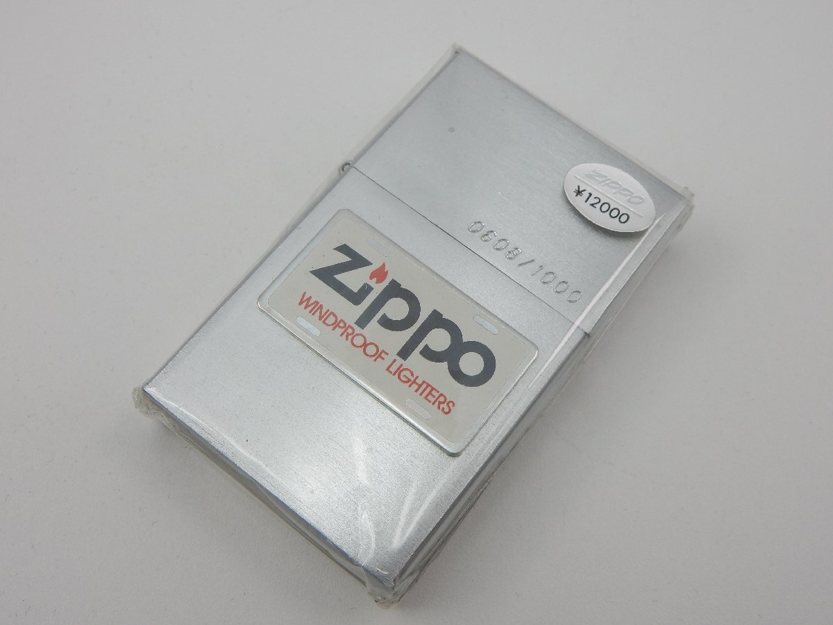 未使用品 Zippo 1932REPLICA SECOND RELEASE セカンドリリース Zippoロゴ メタルプレート 現状で 1の画像7