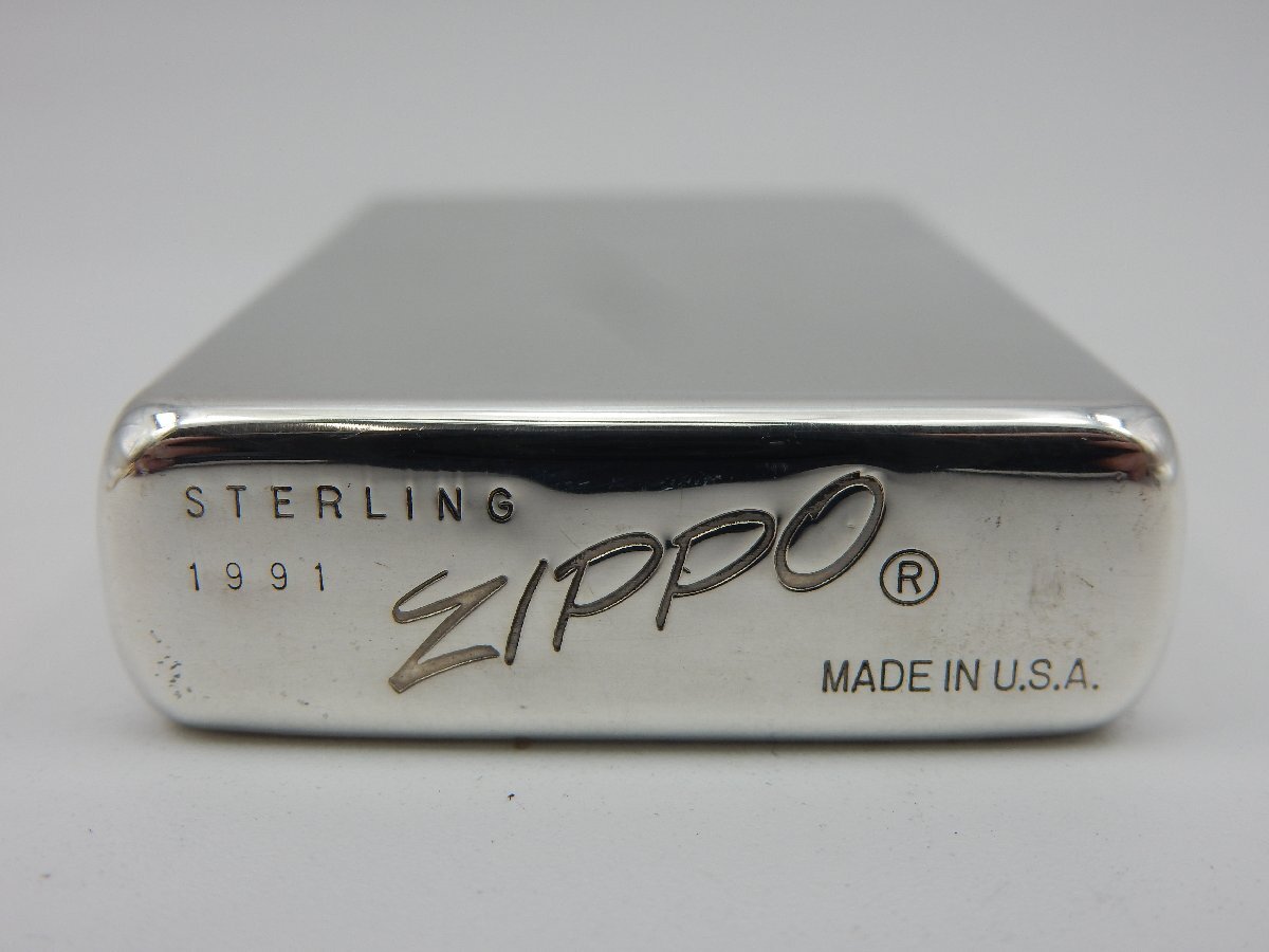美品 Zippo スターリングシルバー HISTORY OF ZIPPO PRESIDENTS 1991 4_画像5