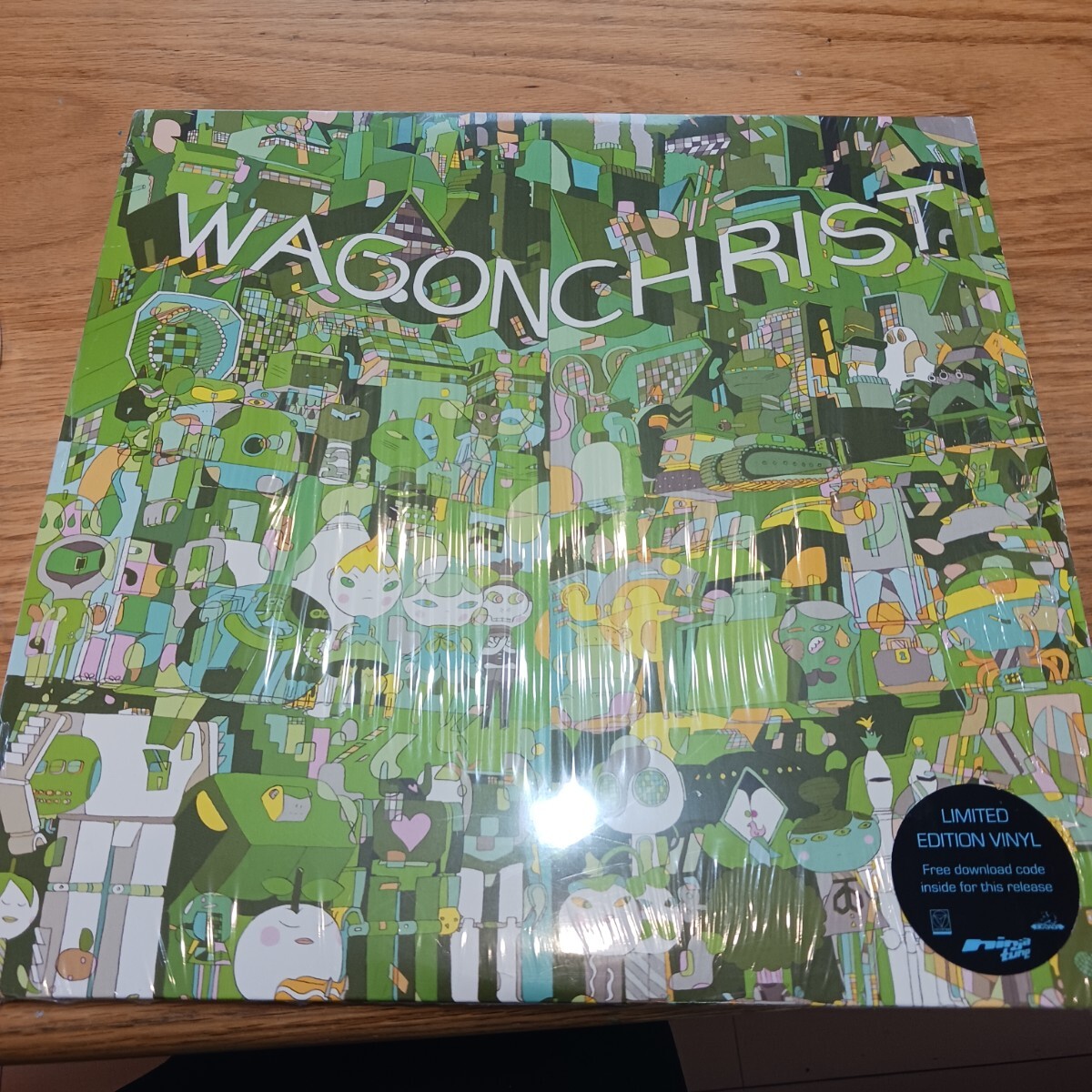 【LP】 2枚組 WAGON CHRIST Toomorrow (2011 Ninja Tune) ワゴン・クライスト Luke Vibert Plug _画像1