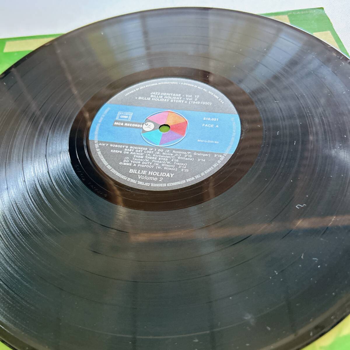 1円スタート LP レコード 2枚セット BILLIE HOLIDAY STORY 1944 - 1948 , 1949 - 1950 / JAZZ ビリーホリデー の画像7