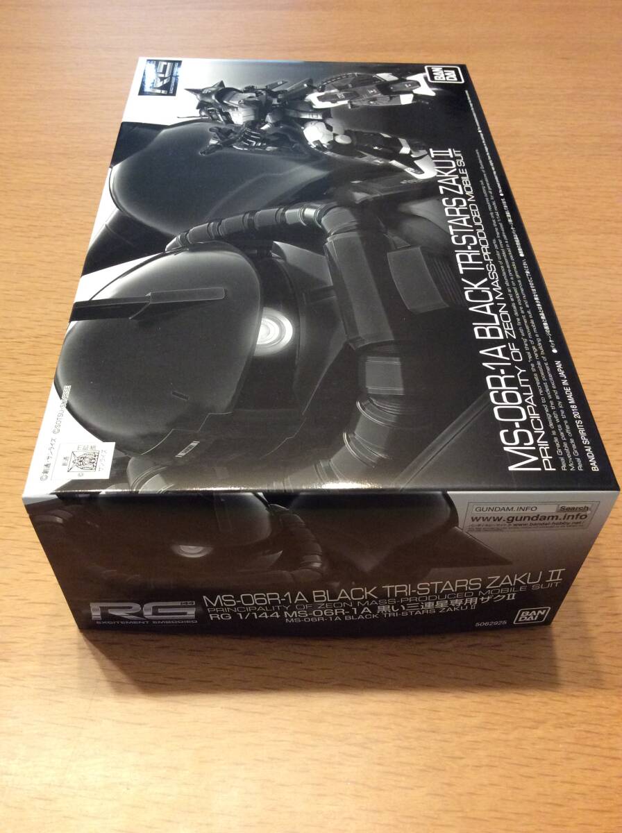 未組立新品★プレバン限定★1/144 RG MS-06R-1A 黒い三連星専用ザクII（THE ORIGIN MSD） _画像2