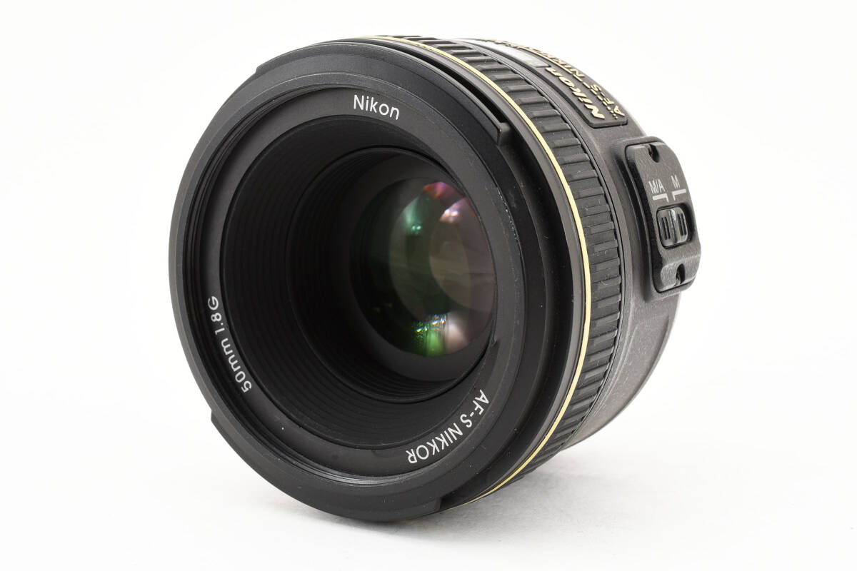 [ ultimate beautiful goods ] Nikon Nikon AF-S NIKKOR 50mm F1.8 G single burnt point lens **