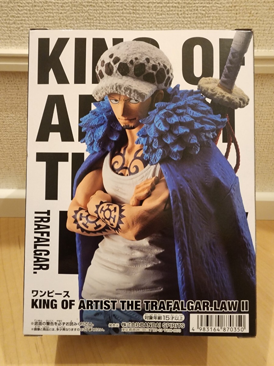 ONE PIECE ワンピース KING OF ARTIST THE TRAFALGAR LAW Ⅱ トラファルガー ロー プライズ フィギュア 新品 未開封 箱付き 1円スタート_画像3