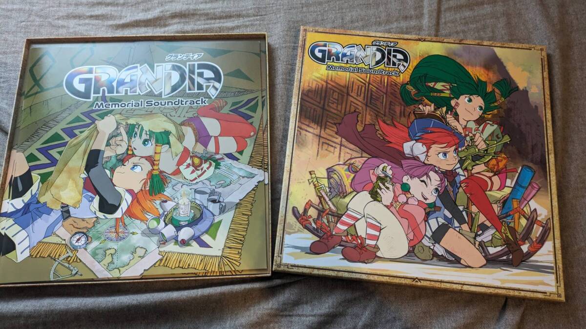 グランディア レコード盤 Grandia Memorial Soundtrack (Vinyl) 12 inch Analogの画像3