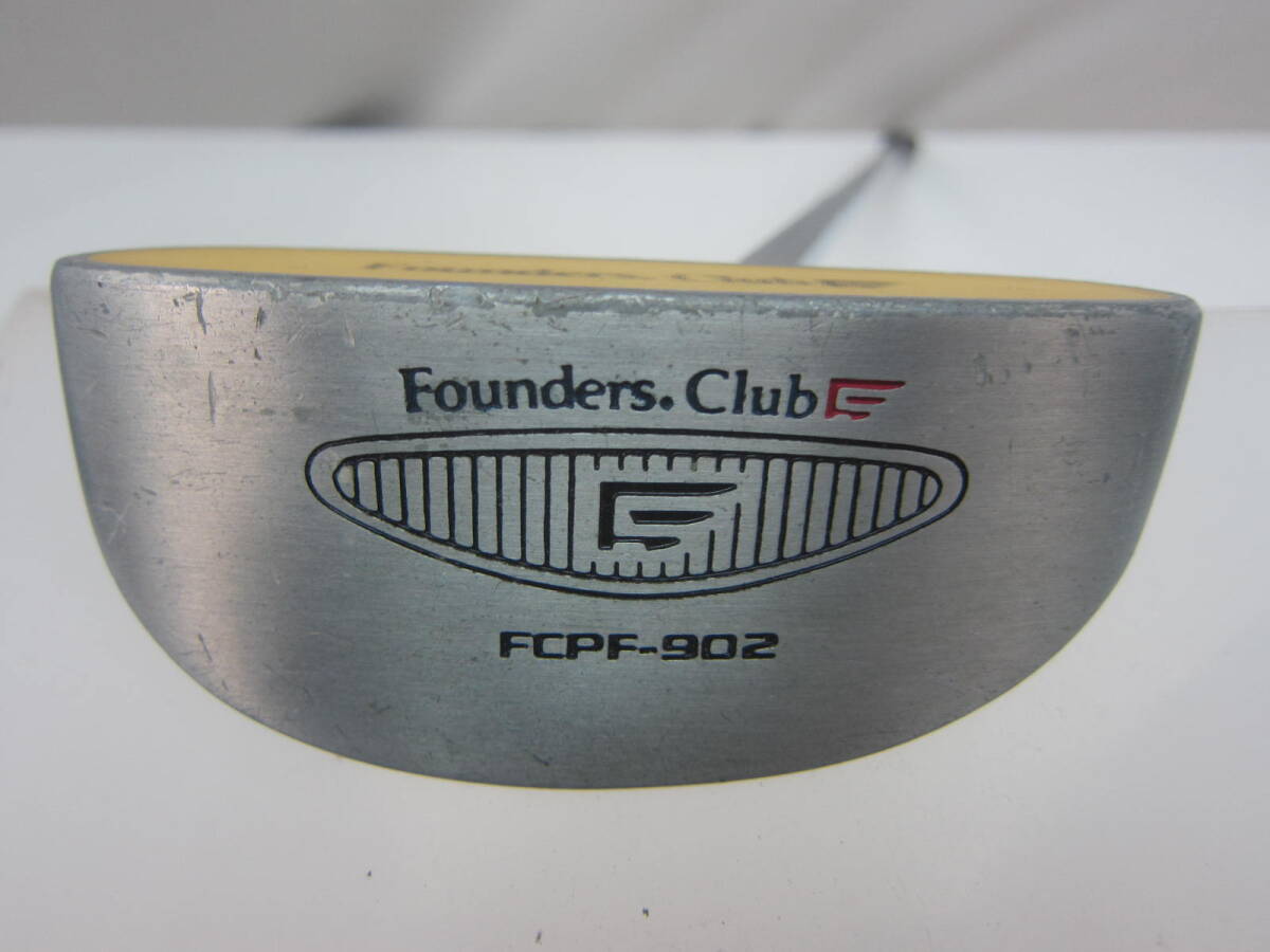 ★88） パター・Founders. Clube 「FCPF-902」 サイズ約）86.6㎝【34インチ】/約480g ※使用感現状品■120の画像1