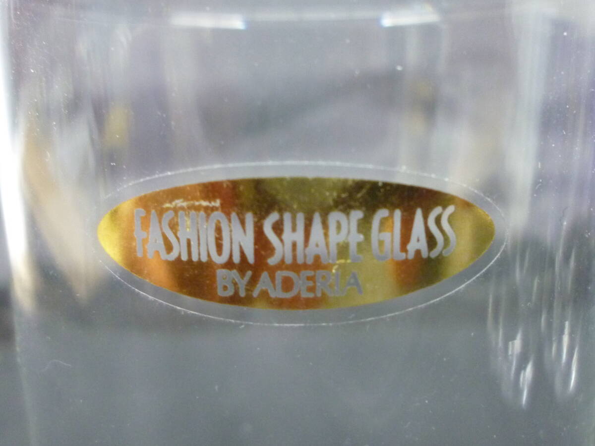 ▼石塚硝子 アデリアグラス ADERIA GLASS ガラスコップ 5個セット タンブラー8 S-1408 直径約6cm×高さ11.5cm ※ジャンク品 ■60_画像4